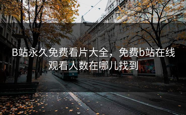 B站永久免费看片大全，免费b站在线观看人数在哪儿找到